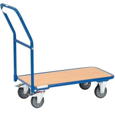 Magazinwagen, Ladefläche: 850 x 450 mm, mit Lenkrollen