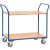 Tischwagen, Ladefläche: 1000 mm x 600 mm, 2 Böden, mit Lenkrollen