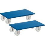 Möbelroller, 600 x 350 mm, 2 Stück, mit...