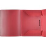 PP-Eckspanner-Sammelbox rot 320 x 230 x 16 mm (HxBxT)