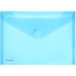 PP-Umschlag A5quer blau transparent