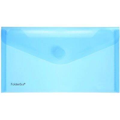 PP-Umschlag LangDIN blau transparent