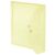 Umschlag A4, Dehnfalte, Abheftrand gelb transparent