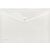 Sichttasche A4 quer, farblos klar transparent, mit Druckknopf,