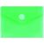 PP-Umschlag A7quer grün transparent
