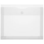 PP-Umschlag A4 quer, Dehnfalten 70mm, transparent klar,...