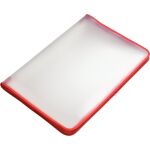 Transparent-Portfolio, A3, rot, Folie matt, mit...