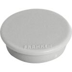 Franken Haftmagnet, Ø: 13mm, grau, Haftkraft: 100g...