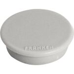 Franken Haftmagnet, Ø: 24mm, grau, Haftkraft: 300g...