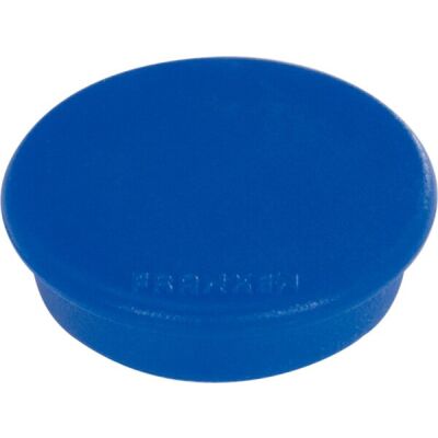 Franken Haftmagnet, Ø: 38mm, blau, Haftkraft: 2500g (bis zu 20 Blatt 80g/qm), Packung à 10 Stück