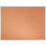 Korkpinntafel,mit Alurahmen 90x120 cm
