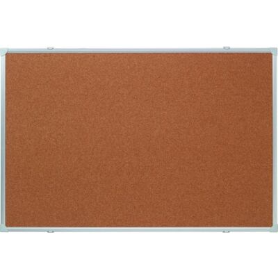 Korkpinntafel,mit Alurahmen 45x60cm