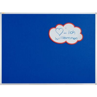 Pinntafel Filz mit Aluminiumrahmen Abmessung: 900x1200mm