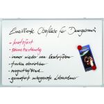 Whiteboard Schreibtafel 120x180cm emalliert, magnethaftend