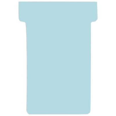 Einsteckkarten, 84x48mm, hellblau 170 g/qm, Größe 2