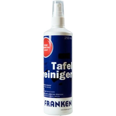 Whiteboard Reinigungsspray 250ml Zerstäuberflasche, Franken # Z1915