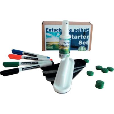 Starterset U-Act!Line. Inhalt: 4 Tafelschreiber, 10 Magnete,