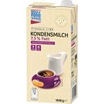 Kondensmilch, 7,5 % Fett, 1000 g teilentrahmt,...
