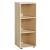 Regal 3 OH mit Standfüßen Buche 400x400x752, Flex