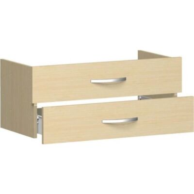 Schubkasteneinsatz 1 OH Ahorn für Korpusbreite 80 cm, Flex