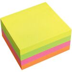 Haftnotiz Würfel, 75 x 75mm, 320 Blatt, Brillantpink,