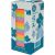 inFO Recycling Mix Tower, 16 Haftnotizblöcke à 100 Blatt, sortiert, 75 x 75 mm