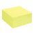 Haftnotizwürfel inFo brillant Mix, 75 x 75 mm, 400 Blatt, gelb, umweltfreundliche Kartonverpackung, FSC®-zertifiziert