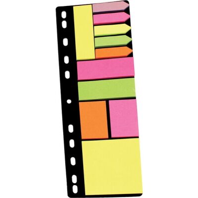 Info Sticky Notes Folder Set Haftnotizen, Haftmarker und Pfeile