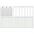 Abreiß-Schreibunterlage, 2023, 60 x 40 cm, bedruckt, 50 Blatt, 3-Jahresübersicht, Wocheneinteilung, fußverleimt
