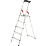 Alu-Sicherheits-Stehleiter L60, StandardLine, 5 Stufen,...