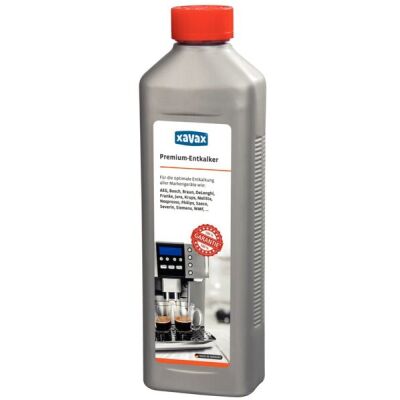Premium-Entkalker für Kaffeeautomaten mit 4 hochwertigen Additiven, keine Einwirkzeit, Geruchs- und Geschmacksneutral, 1 Flasche = 500 ml