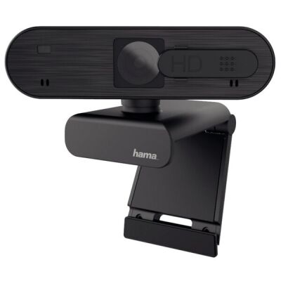 PC-Webcam C600 Pro, 16:9 Format, hochauflösende Full-HD Qualität, 2 Megapixel, schwarz,  Autofokus, USB-A-Stecker, Schwenkbereich 360°, Blickwinkel 76°, für Instant Messaging Anwendungen (z.B. Teams, Zoom, Skype), verschließbare Linse, Kabellänge 1,8 m