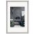 Bilderrahmen Detroit, Alu, 70x110cm, silber, Polystyrolscheibe (1mm)