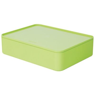Smart-Organizer Allison, Innen- schale und Deckel, lime green