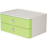 Smart-Box Allison,Schubladenbox 2 Schübe, lime green