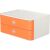 Smart-Box Allison,Schubladenbox 2 Schübe, apricot orange