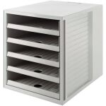 Schubladenbox SCHRANK-SET KARMA, A4, 5 Schubladen offen,...