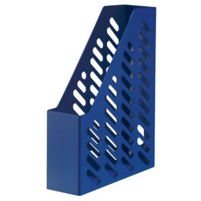 Stehsammler A4 blau Griff-u Sichtloch Außenmaße: 320x248x76mm