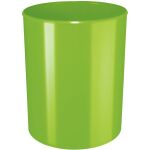 Design-Papierkorb 13 Liter, hochglänzend, grün
