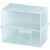 Karteibox A6 quer f.400 Karten klar transluzent 165x95x143mm