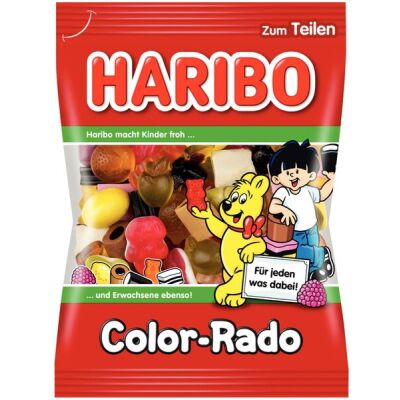 HARIBO COLOR-RADO 200g Süßwarenmischung mit Lakritz