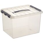 Kunststoff-Box 22 Liter, DIN A4, transparent, 300 x 400 x...