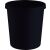 Papierkorb the green german, 18 l, schwarz