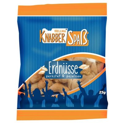 HELLMA Erdnüsse, geröstet und gesalzen