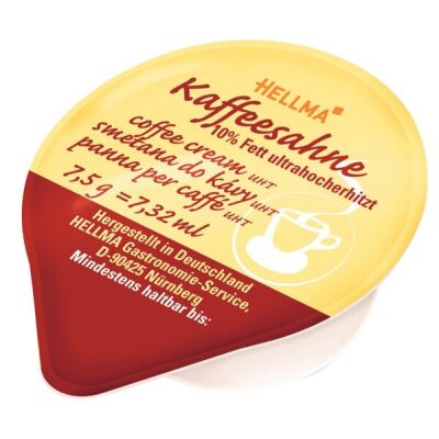 Kaffeesahne, 10 % Fett, 240 Portionen à 7,5 g, ultrahocherhitzt