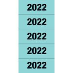 Jahreszahlen 2022 für Ordner, blau, >60 x 26 mm,...