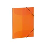 Sammelmappe A4, PP, transluzent orange