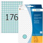 Markierungspunkte Ø 8 mm, blau, 5.632 Etiketten,...