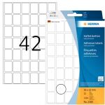 Vielzwecketiketten, 16 x 22 mm, 1.344 Etiketten,...