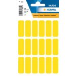 Vielzwecketiketten 12 x 34 mm, 90 Etiketten, gelb,...